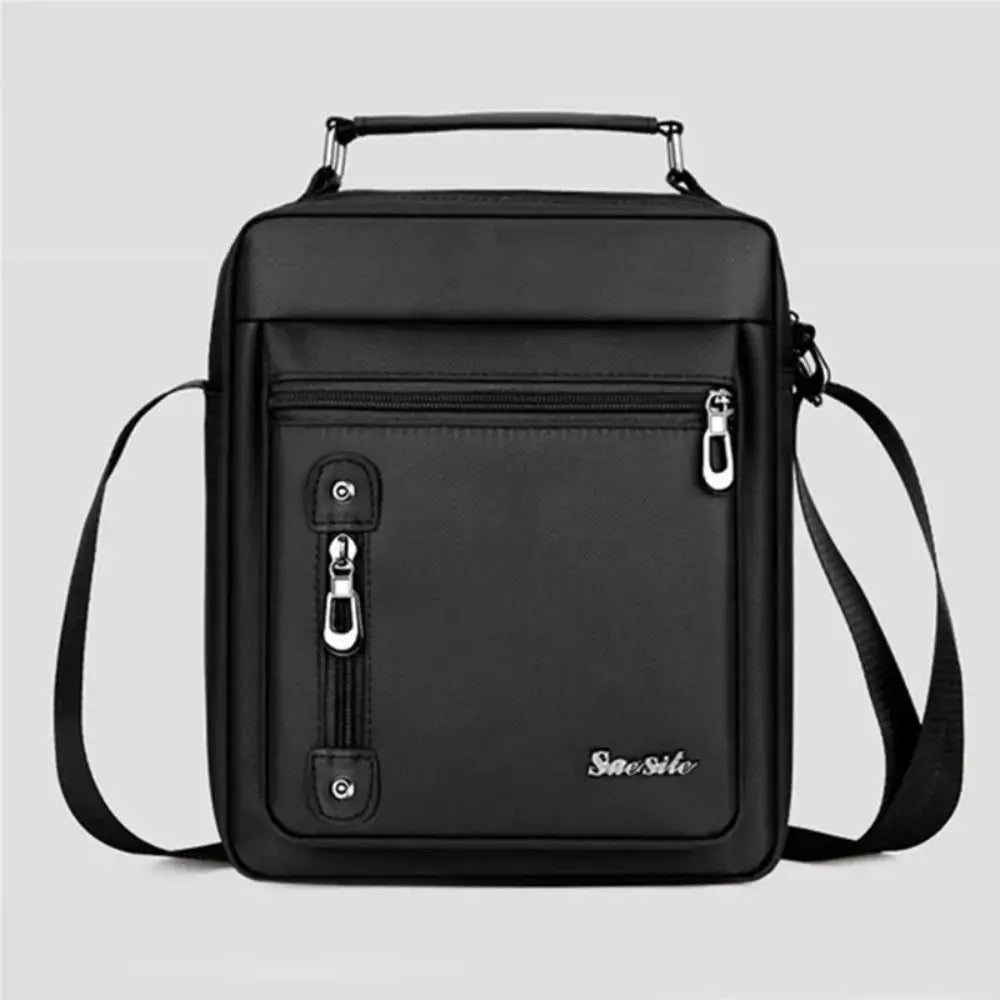 men’s Oxford crossbody bag