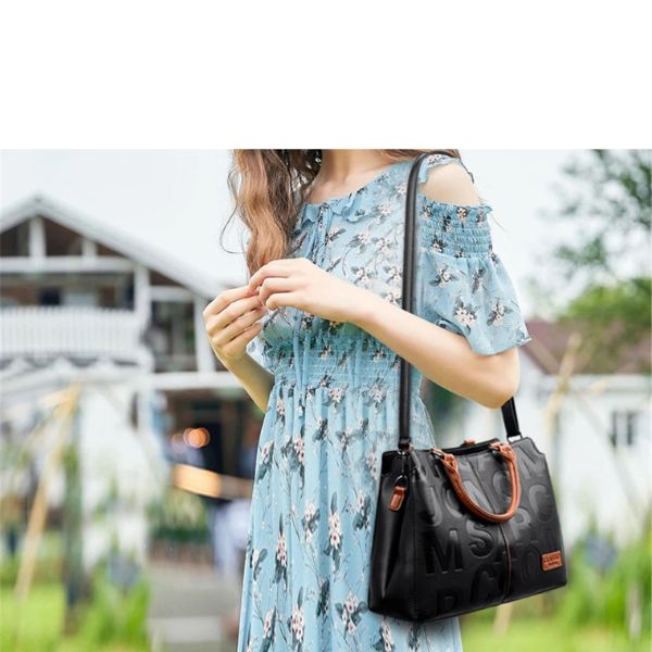 Shoulder Bag London Black Brown.