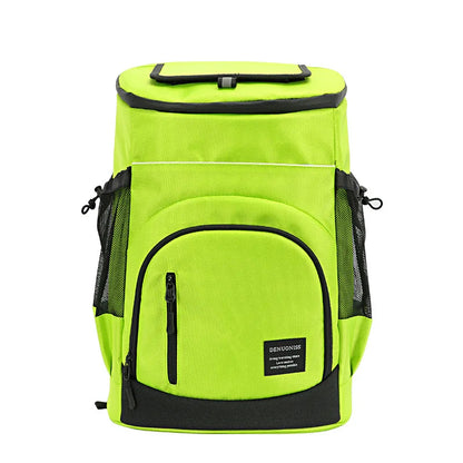 waterproof picnic cooler backpack green