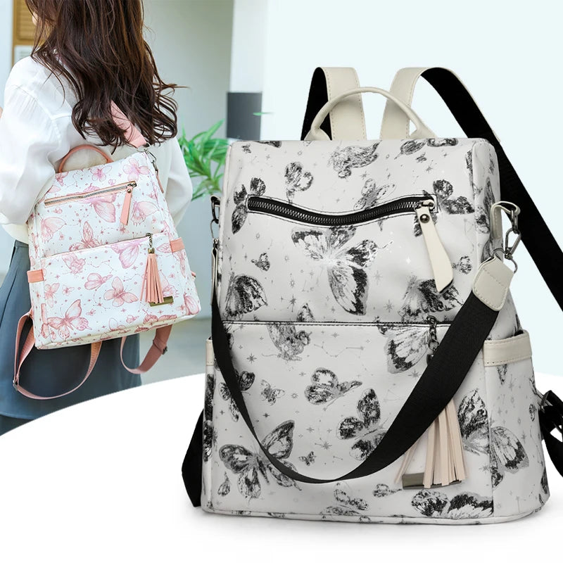 women with backpacks