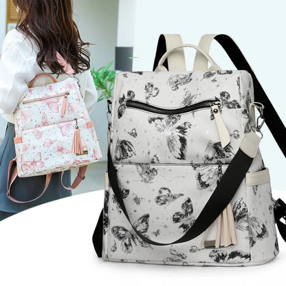 women with backpacks