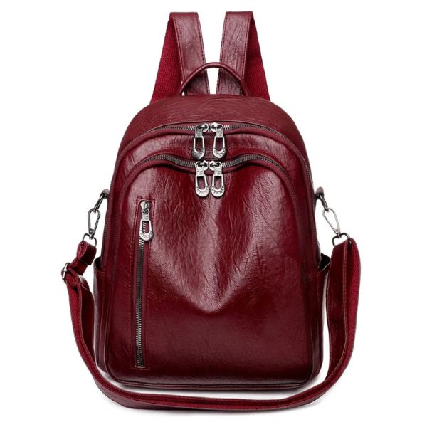 women with backpacks