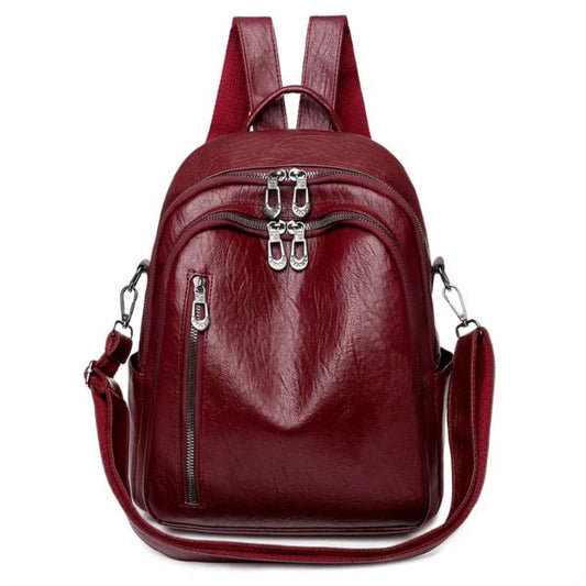 women with backpacks