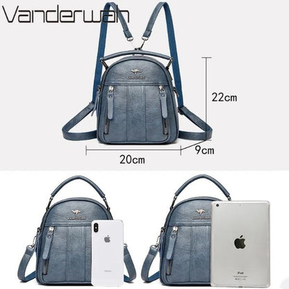 women with backpacks