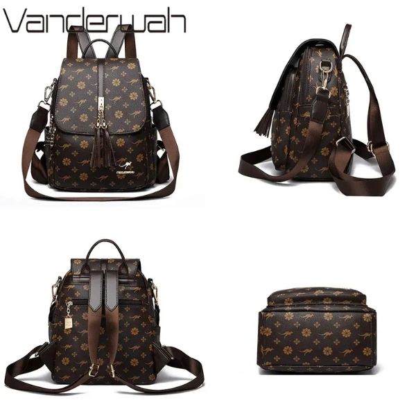 Backpack Austrian Brown with Brown Elegant Everyday Design