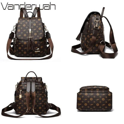 Backpack Austrian Brown with Brown Elegant Everyday Design