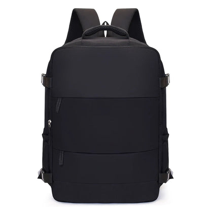 Black 40x30x20 Cabin Travel Backpack