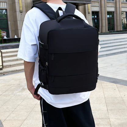 under seat black travel backpack UK