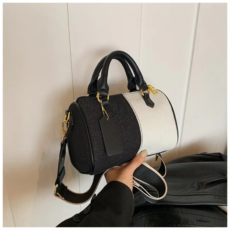 casual denim shoulder bag UK