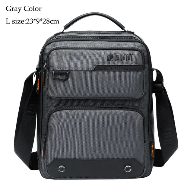 grey crossbody bag for men
