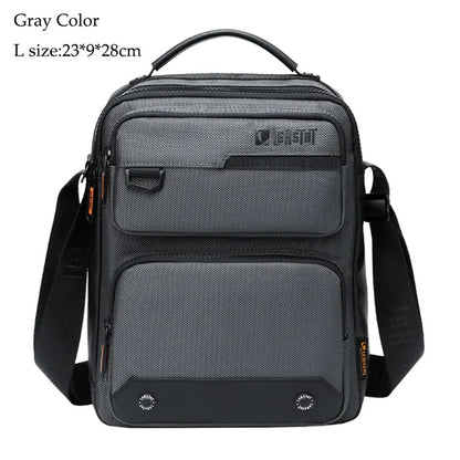 grey crossbody bag for men
