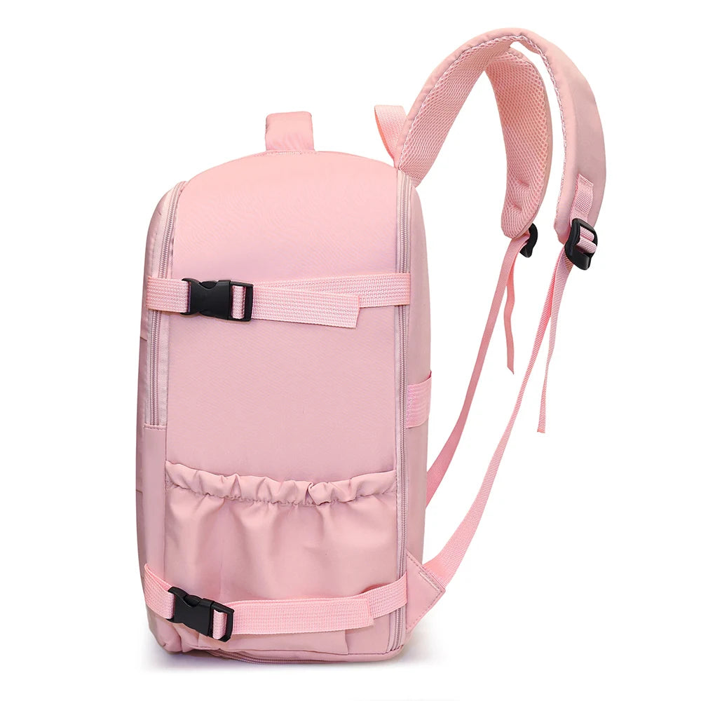 Pink 40x30x20 Cabin Travel Backpack