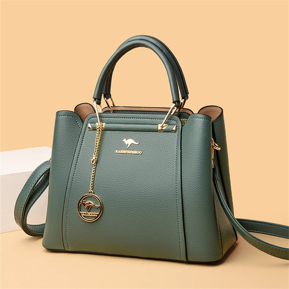 Handbag Romania Khaki Elegant Versatile Everyday Style