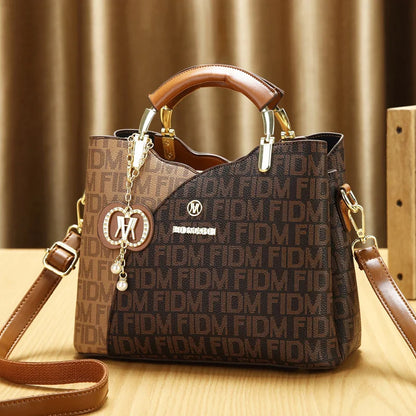 soft PU vintage handbag women