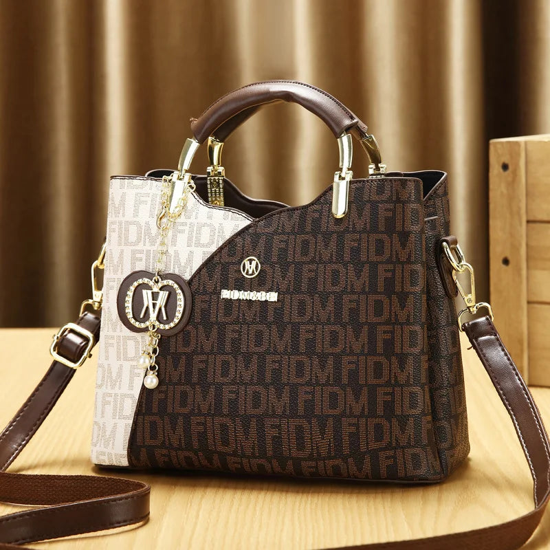 soft PU vintage handbag women
